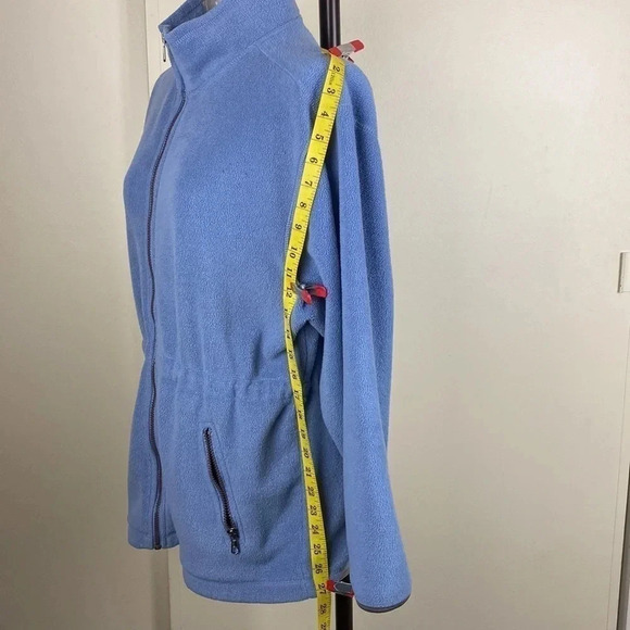 2/$25 Light blue dad fisherman grandmacore boyfriend boxy sweater size large - Picture 5 of 9
